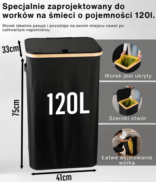 120L koš za smeti LISTING – 34